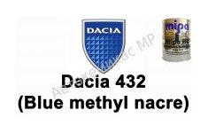 Готовая автомобильная краска Dacia 432 (Blue methyl)