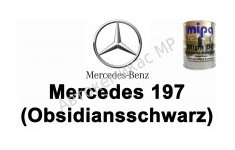 Готовая автомобильная краска Mercedes 197 (Obsidiansschwarz)