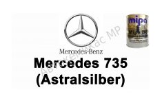 Готовая автомобильная краска Mercedes 735 (Astralsilber)