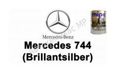 Готовая автомобильная краска Mercedes 744 (Brilliantsilber)