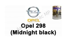 Готовая автомобильная краска Opel 298 (Midnight black)