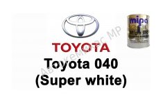 Готовая автомобильная краска Toyota 040 (Super white)