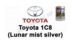 Готовая автомобильная краска Toyota 1C8 (Lunar mist silver)