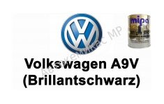 Готовая автомобильная краска Volkswagen A9V (Brillantschwarz)
