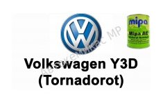 Готовая автомобильная краска Volkswagen Y3D (Tornadorot)