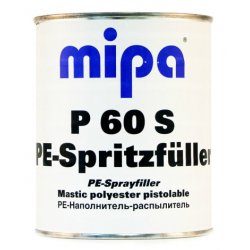 Шпатлевка P60S полиэстерная напыляемая (жидкая)