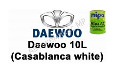 Готовая автомобильная краска Mipa AC Daewoo 10L (Casablanca white)