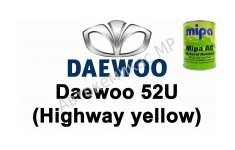 Готовая автомобильная краска Mipa AC Daewoo 52U (Highway yellow)