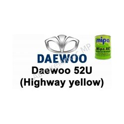 Готовая автомобильная краска Mipa AC Daewoo 52U (Highway yellow)