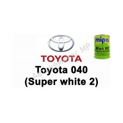 Готовая автомобильная краска Mipa AC Toyota 040 (Super white 2)