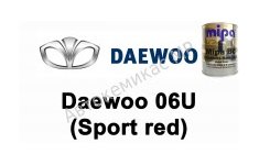 Готовая автомобильная краска Daewoo 06U (Sport red)