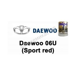 Готовая автомобильная краска Daewoo 06U (Sport red)