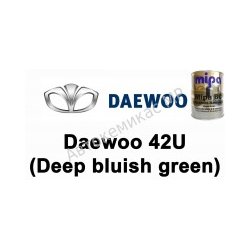 Готовая автомобильная краска Daewoo 42U (Deep bluish green)