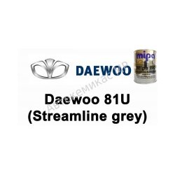 Готовая автомобильная краска Daewo 81U (Streamline grey)