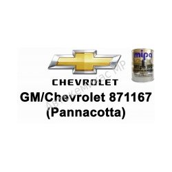 Готовая автомобильная краска Chevrolet 871167 Pannacotta (паннакота)