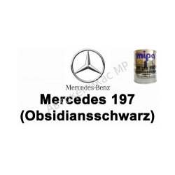 Готовая автомобильная краска Mercedes 197 (Obsidiansschwarz)